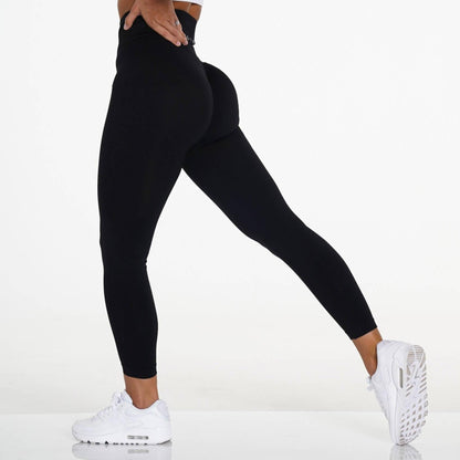 CONTOUR SEAMLESS LEGGINGS - Black