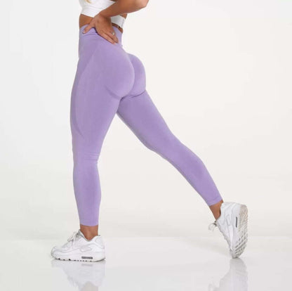 CONTOUR SEAMLESS LEGGINGS - Lilac