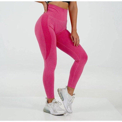 CONTOUR SEAMLESS LEGGINGS - Magenta Pink