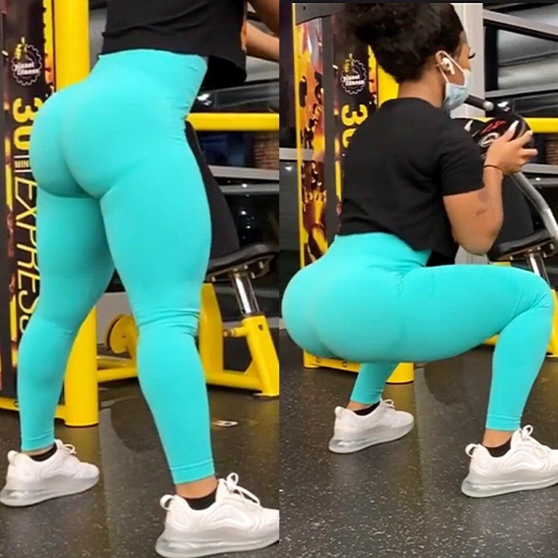 CONTOUR SEAMLESS LEGGINGS - Mint Green