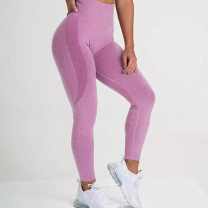 CONTOUR SEAMLESS LEGGINGS - Pastel Pink