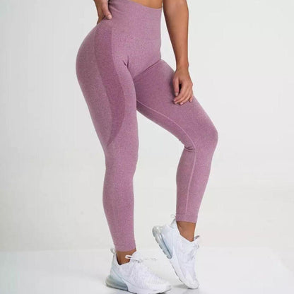 CONTOUR SEAMLESS LEGGINGS - Rose Pink
