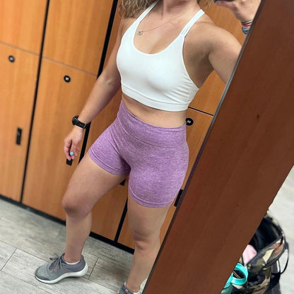 Criss Cross Knotted Up Sports Bra - 3 Colorways