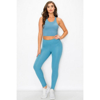 ISABLLLA CRISS CROSS LEGGINGS SET - 5 Colorways