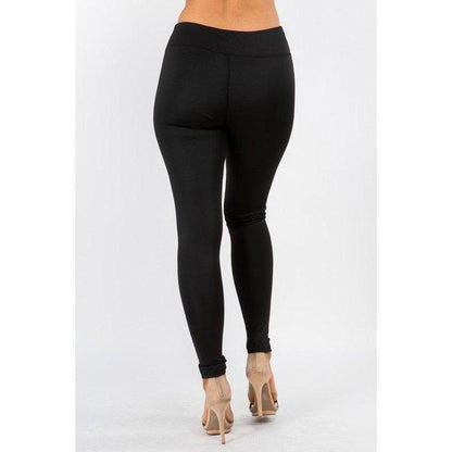 MESH PANEL THIGH LEGGINGS - Activewear Sale!