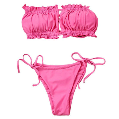 MIAMI RUCHED BIKINI TWO PIECE SET - 9 Colorways