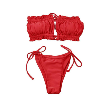 MIAMI RUCHED BIKINI TWO PIECE SET - 9 Colorways