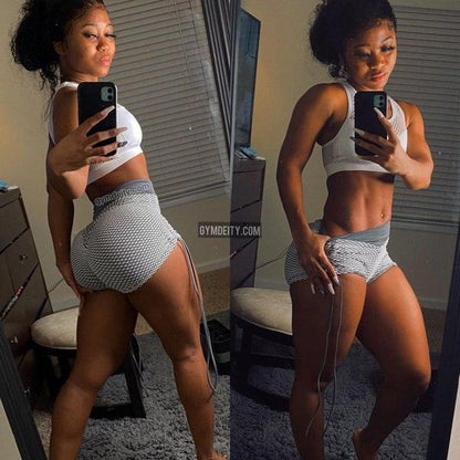 NET SCRUNCH SHORTS - Activewear Sale!