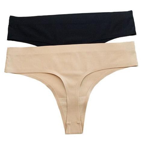 No-Show Seamless Thongs For Workout –