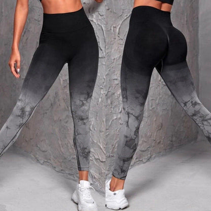 OMBRE MARBLE SCRUNCH LEGGINGS