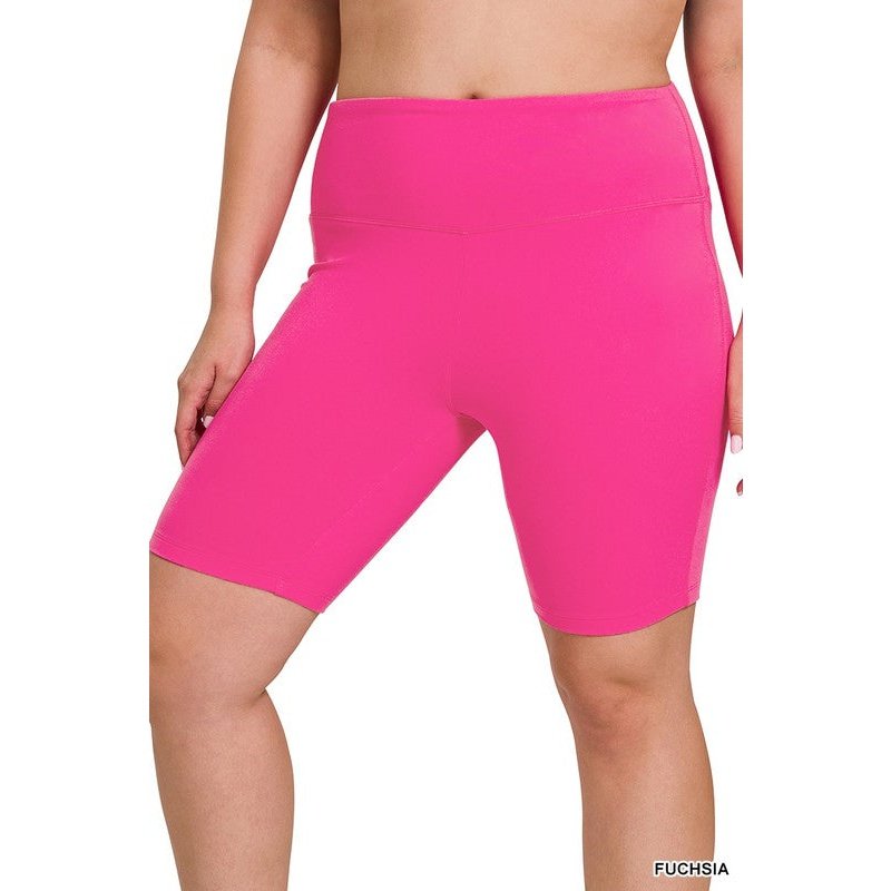 PLUS SIZE V BACK SHORTS