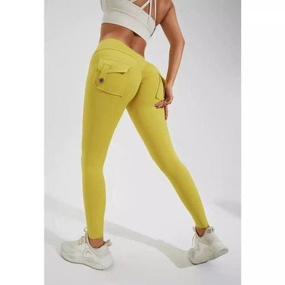 POCKET SCRUNCH BUM LEGGINGS - 12 Colorways