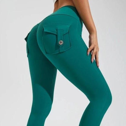 POCKET SCRUNCH BUM LEGGINGS - 12 Colorways