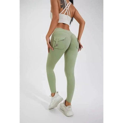 POCKET SCRUNCH BUM LEGGINGS - 12 Colorways