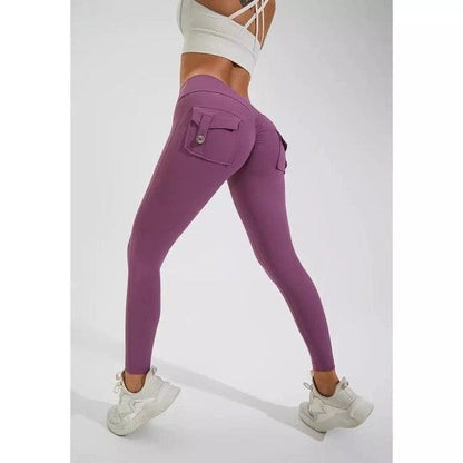 POCKET SCRUNCH BUM LEGGINGS - 12 Colorways
