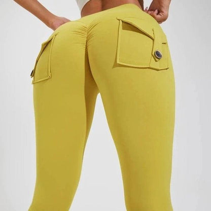 POCKET SCRUNCH BUM LEGGINGS - 12 Colorways