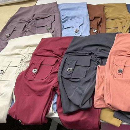 POCKET SCRUNCH BUM LEGGINGS - 12 Colorways