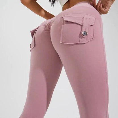 POCKET SCRUNCH BUM LEGGINGS - 12 Colorways