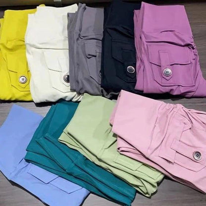 POCKET SCRUNCH BUM LEGGINGS - 12 Colorways