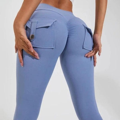 POCKET SCRUNCH BUM LEGGINGS - 12 Colorways
