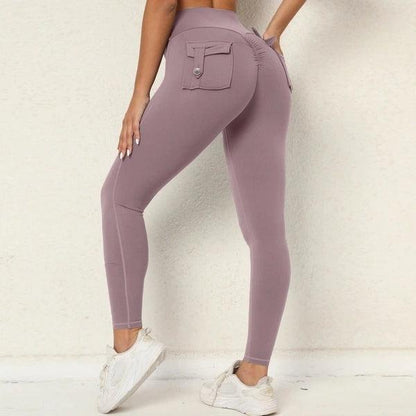 POCKET SCRUNCH BUM LEGGINGS - 12 Colorways