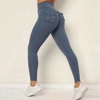 POCKET SCRUNCH BUM LEGGINGS - 12 Colorways
