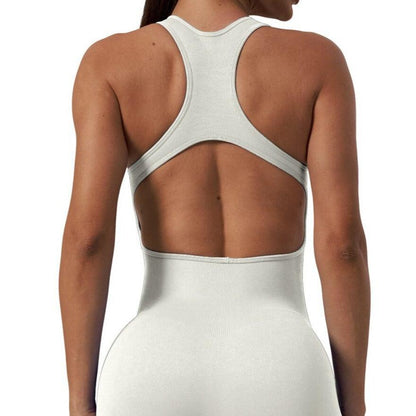 SCULPTED WORKOUT JUMPSUIT LEGGINGS - 7 Colorways
