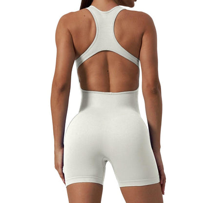 SCULPTED WORKOUT JUMPSUIT SHORTS - 7 Colorways