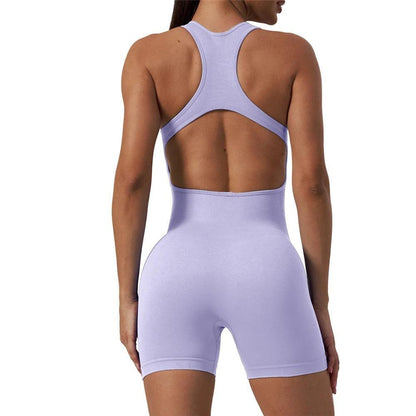 SCULPTED WORKOUT JUMPSUIT SHORTS - 7 Colorways