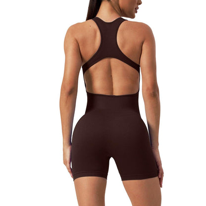 SCULPTED WORKOUT JUMPSUIT SHORTS - 7 Colorways