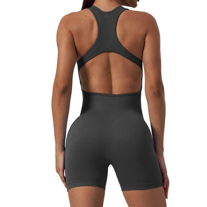SCULPTED WORKOUT JUMPSUIT SHORTS - 7 Colorways