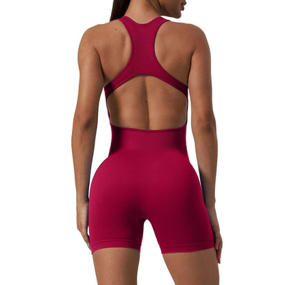 SCULPTED WORKOUT JUMPSUIT SHORTS - 7 Colorways