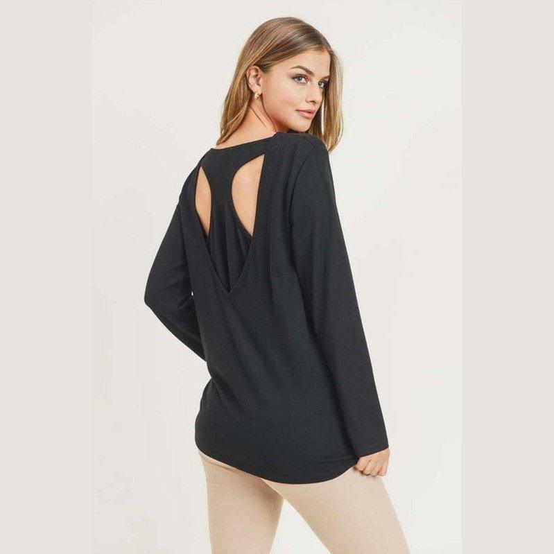 Relaxed Fit Open Back Tank Top - 3 Colorways
