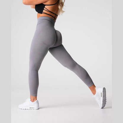 Grey Contour 2.0 Seamless Leggings