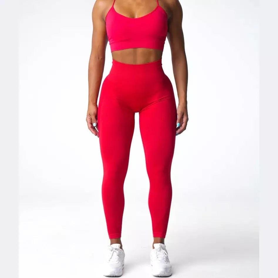 SCRUNCH SEAMLESS LEGGINGS 2.0 - Candy Apple