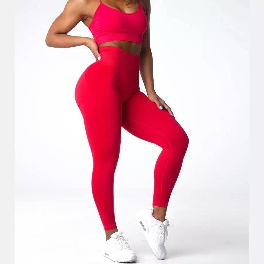 SCRUNCH SEAMLESS LEGGINGS 2.0 - Candy Apple