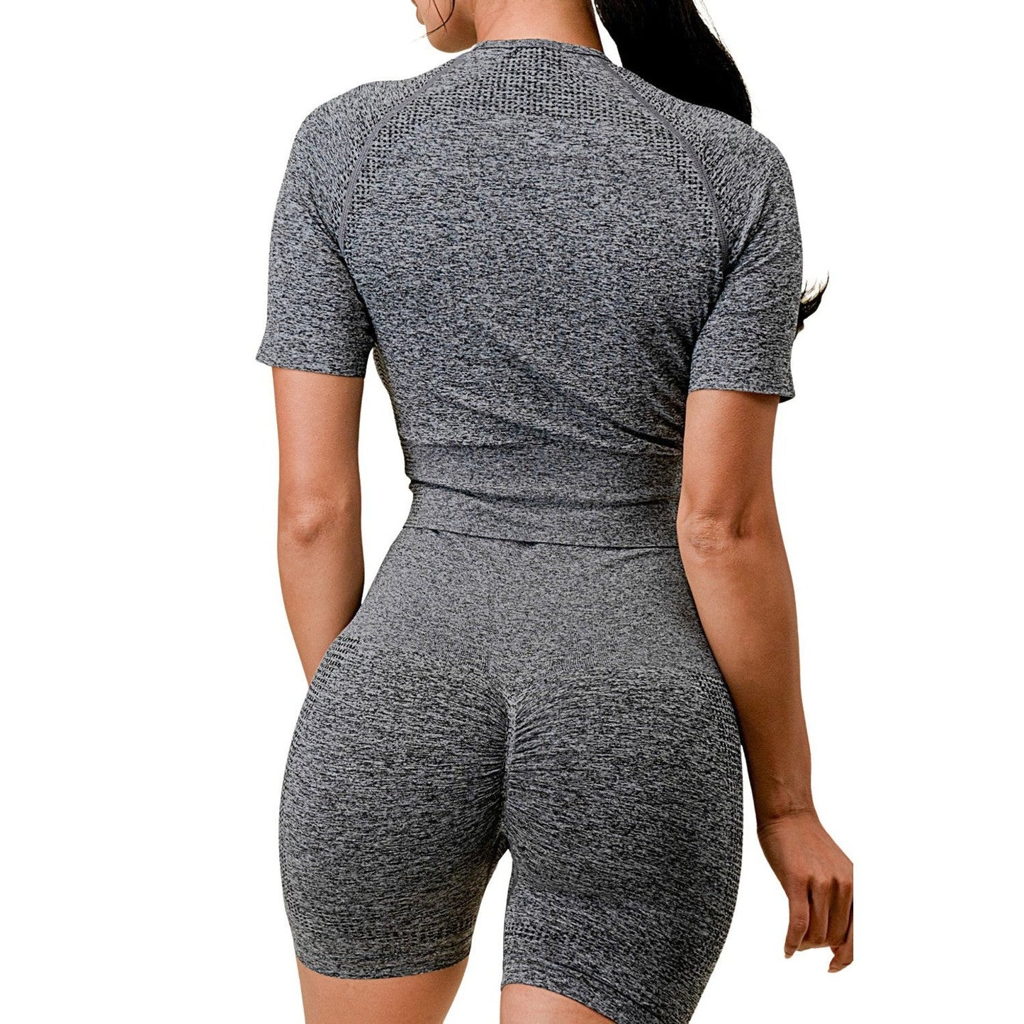 SEAMLESS SCRUNCH SHORTS SET - 4 Colorways