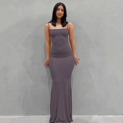 Soft Lounge Long Slip On Dress - 10 Colorways