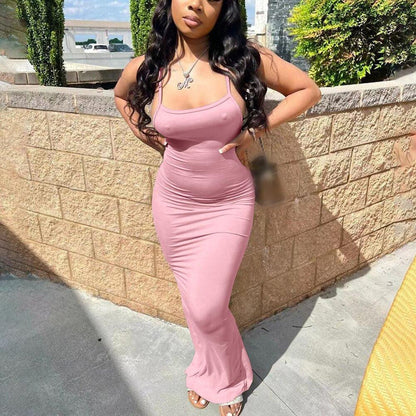 Soft Lounge Long Slip On Dress - 10 Colorways