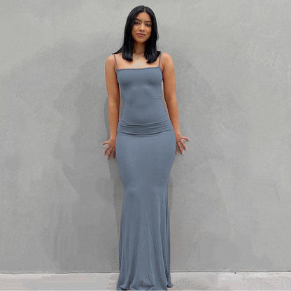 Soft Lounge Long Slip On Dress - 10 Colorways