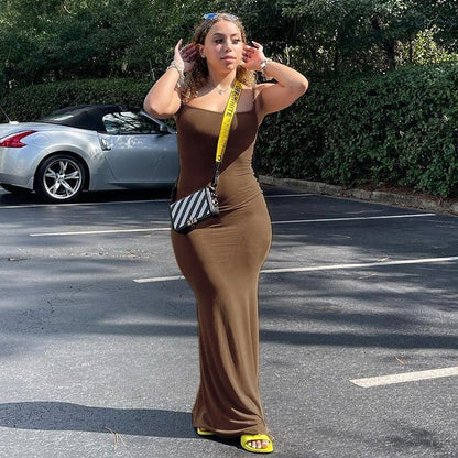 Soft Lounge Long Slip On Dress - 10 Colorways