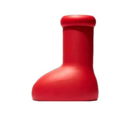 The Viral Big Red Boots