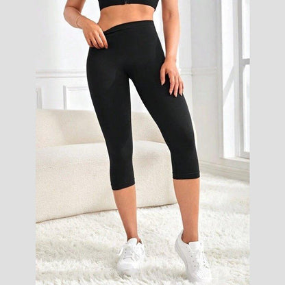 V-BACK CAPRI LEGGINGS