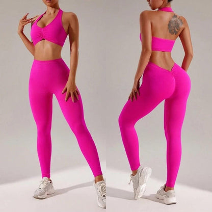 V-BACK SHE'S A BADDIE SEAMLESS SETS