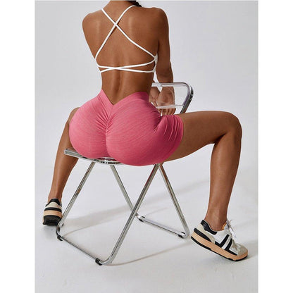 V-BACK SEAMLESS SHORTS - Collection