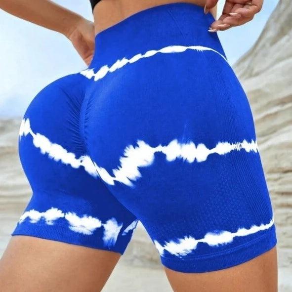 Viral Tie Dye Butt Lifting Shorts