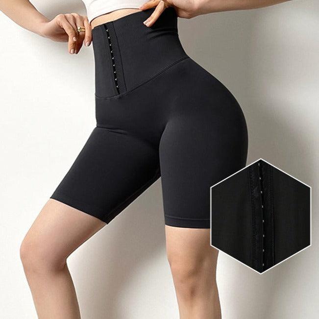 WHAT WAIST BODY SHAPE SHORTS - Black