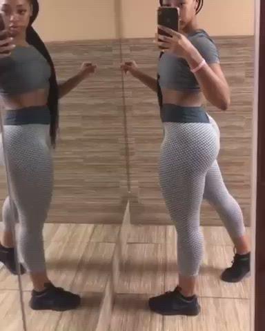 NET SCRUNCH LEGGINGS