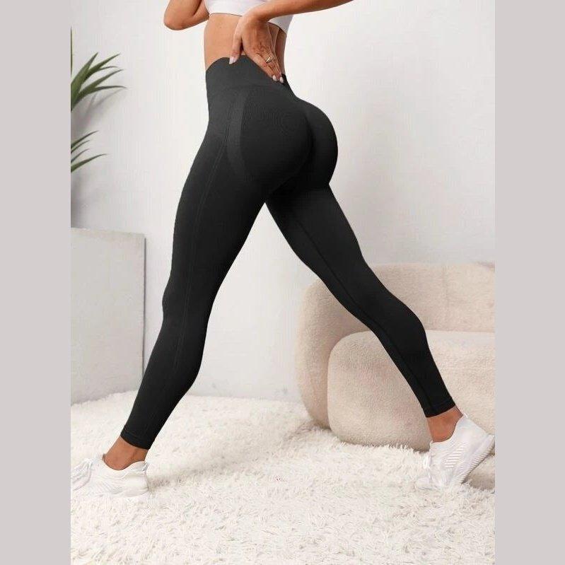 EFFORTLESS Seamless Leggings Women Scrunch Butt Yoga Pants Raised